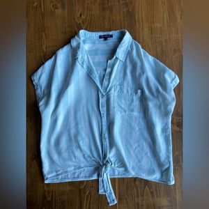 Velvet Heart - Stripped Tencel Shirt